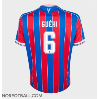 Billige Fotballdrakt Crystal Palace Marc Guehi #6 Replika Hjemmedrakt 2025-26 Kortermet